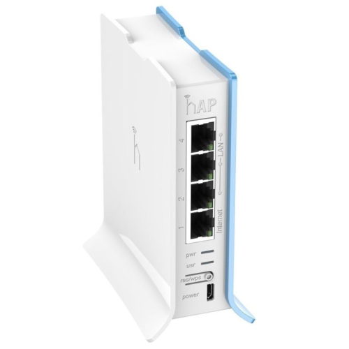 MikroTik hAP lite TC 2.4GHz Wireless Router with 4 Fast Ethernet Ports – RB941-2nD-TC