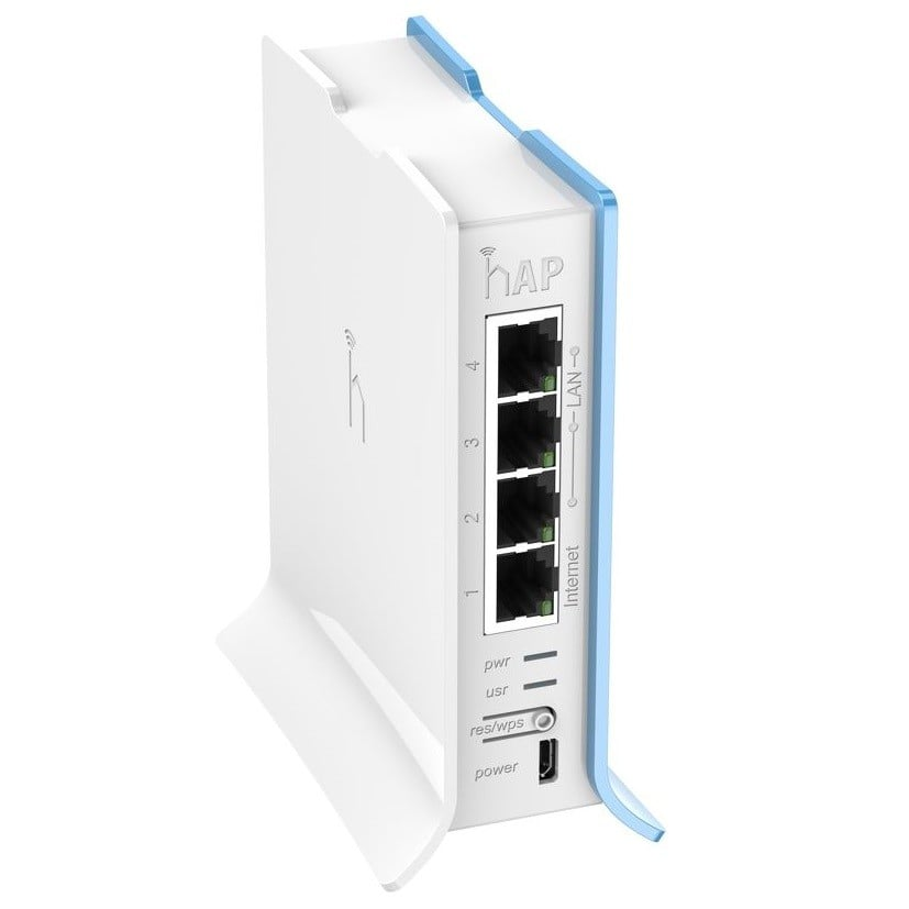 MikroTik hAP lite TC 2.4GHz Wireless Router with 4 Fast Ethernet Ports – RB941-2nD-TC