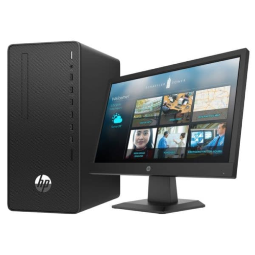 HP 290 G4 Desktop PC – Intel Core i7-10700, 8GB RAM, 1TB HDD, 22-Inch Monitor