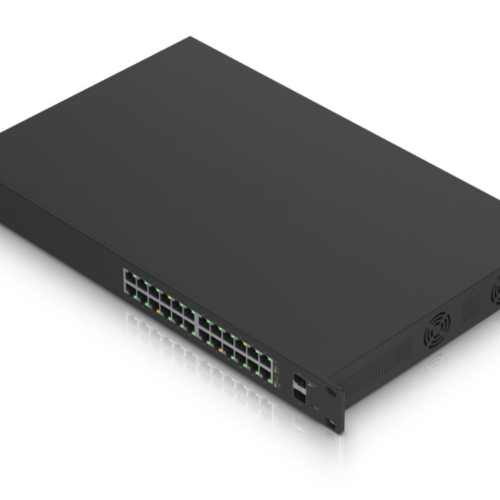 Ubiquiti EdgeSwitch 24-Port 250W Managed Gigabit PoE Switch – ES-24-250W