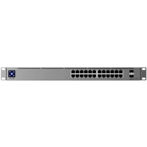 Ubiquiti UniFi Pro 24-Port PoE Managed Layer 3 Switch – USW-Pro-24-POE