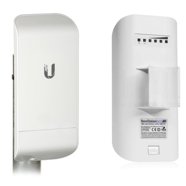Ubiquiti airMAX NanoStation LocoM2 2.4GHz Outdoor Wireless CPE