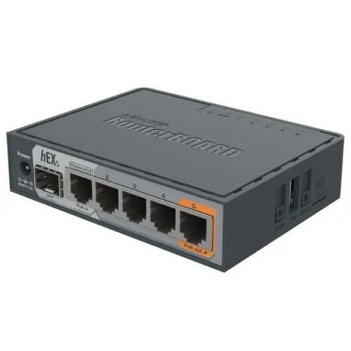 Mikrotik RB760iGS hEX S 5x Gigabit Ethernet SFP Dual Core 880MHz CPU