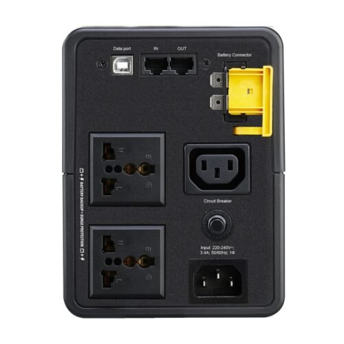 Alternative view of APC Back-UPS 750VA, 230V, AVR, 2 Universal & 1 IEC Outlets (BX750MI-MS)