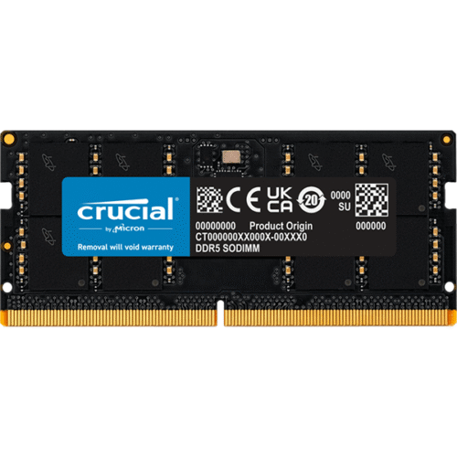Crucial Laptop RAM DDR5 32GB 4800 (CT32G48C40S5)