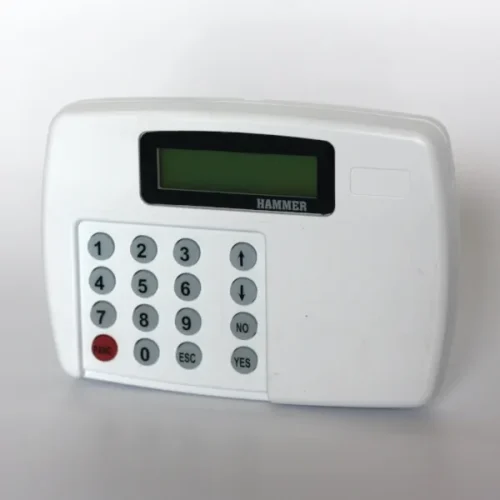 Hammer energizer LCD keypad