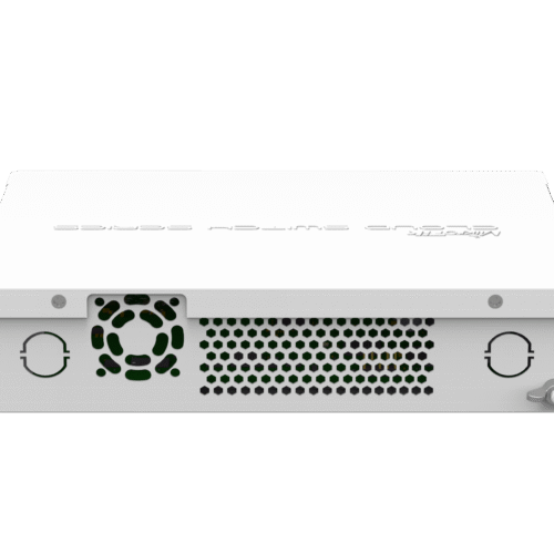 Alternative view of Mikrotik CRS112-8G-4S-IN 8x Gigabit Ethernet Smart Switch 4x SFP cages 400MHz CPU