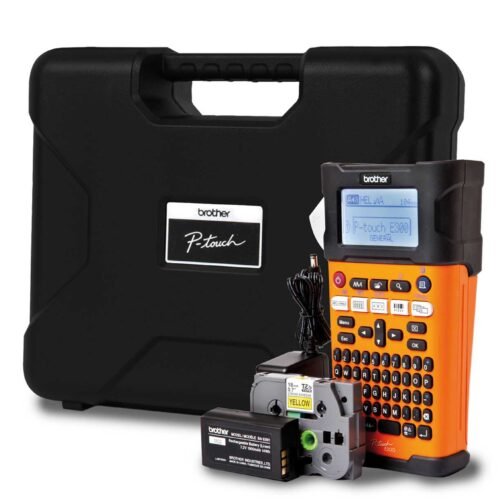 Brother PT‑E300VP Handheld Electrician Labelling Machine