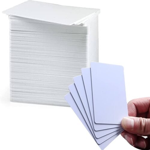 Plain white High quality PVC Cards