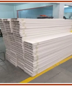 50mm x 100mm Metal Trunking – powder Coated