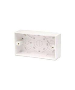 Double & Single Pattress box for PVC trunking