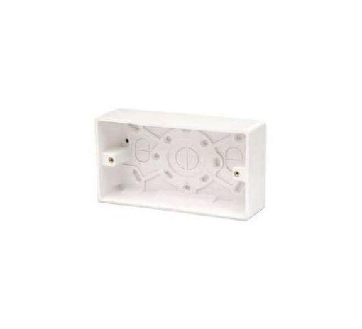 Double & Single Pattress box for PVC trunking