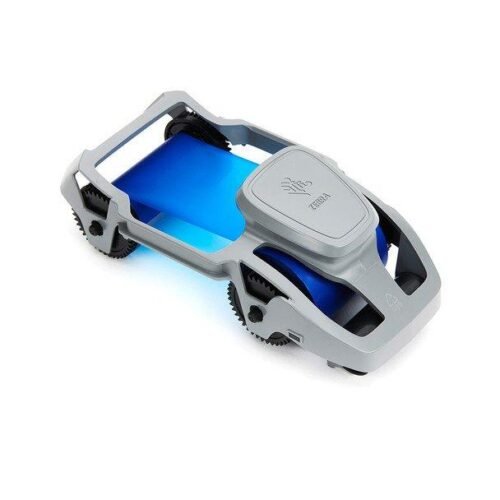 Zebra 800300-304 Monochrome Blue Ribbon for ZC100/ZC300 – 1500 Prints