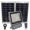 100W LED Solar Floodlight – 200 LEDs Outdoor Security Light