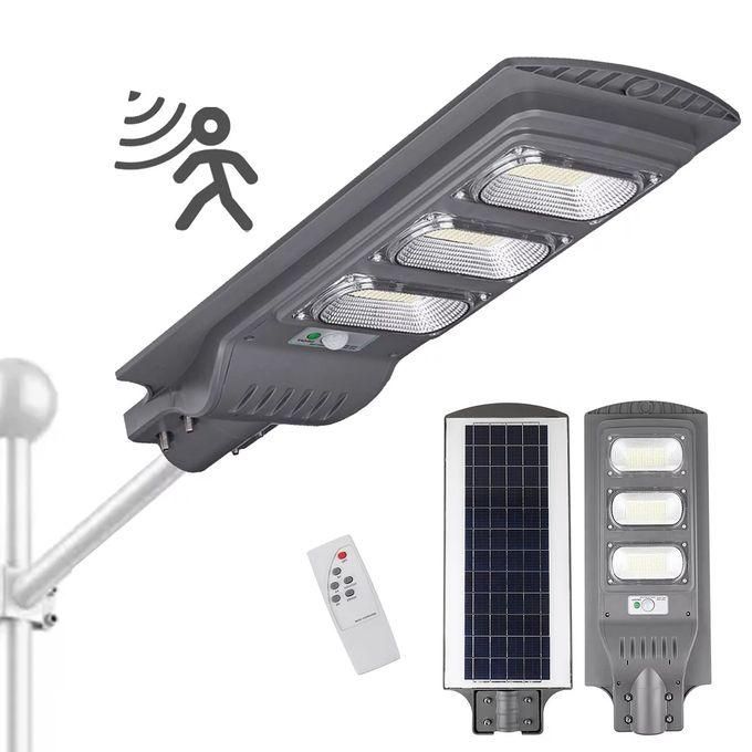 90W Solar LED Street Light with Motion & Night Sensors