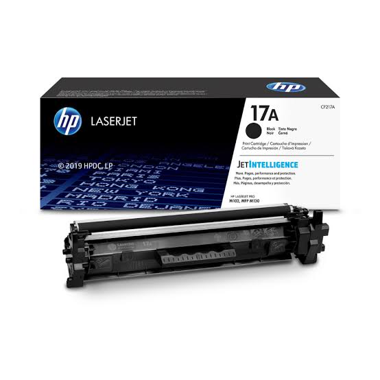 HP 17A Black Original LaserJet Toner Cartridge – CF217A, 1,600 Pages