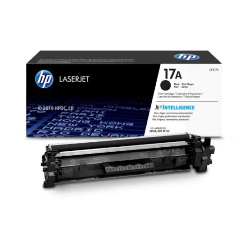 HP 17A Black Original LaserJet Toner Cartridge – CF217A, 1,600 Pages