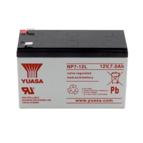 Yuasa 7Ah 12V UPS Battery NP7-12L – Sealed Lead Acid AGM
