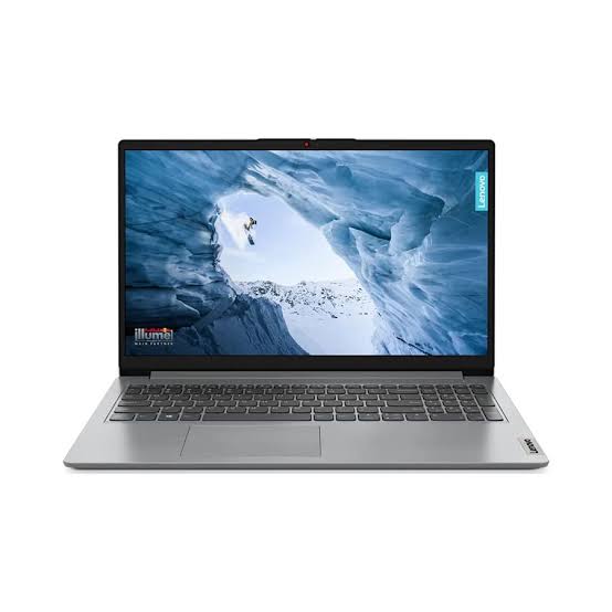 Lenovo IdeaPad 1 Core i3-1215U 4GB RAM 256GB SSD DOS 15.6-Inch Laptop – Grey