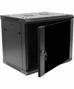 12U Wall Mount Data Cabinet 600 x 600 (Black)