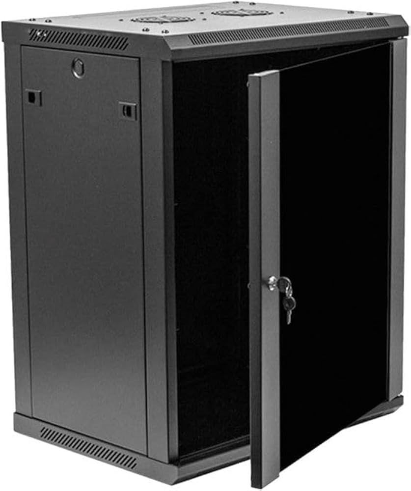 18U Data Cabinet 600 by 450 Wall Mount