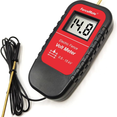 200V–12kV Range Digital Voltage Tester for Electric Fence