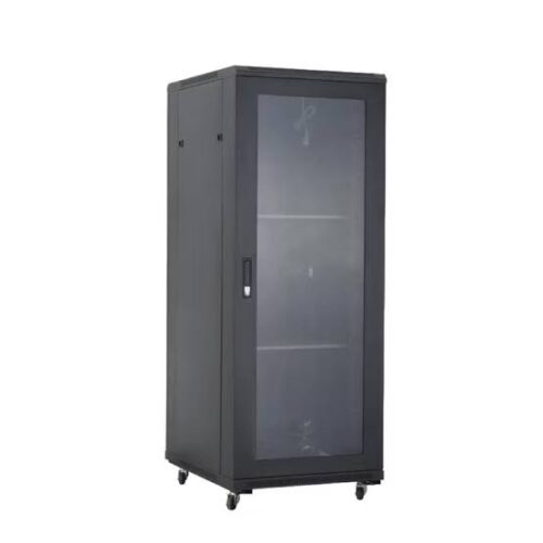 42U Data Cabinet 600 x 1000 Floor Standing Network Cabinet – Glass Door