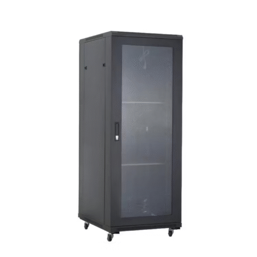 42U Data Cabinet 800 x 800 Floor Standing Network Cabinet – Glass Door