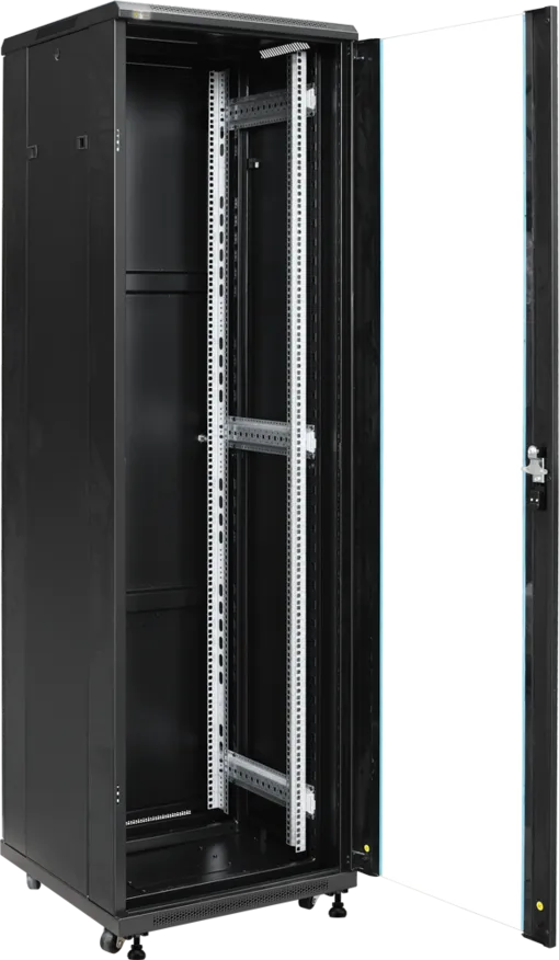 42U Mesh Data Cabinet 600 x 800 Floor Standing Network Cabinet