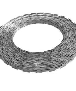 450mm coil concertina razor wire razor blade barbed wire