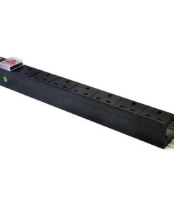 6 Way PDU White Cabinet Power Distribution Unit