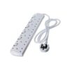 6-Way Power Extension Cable-White