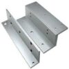 ABK350ZL-W ZL Bracket for Weather Resistant 350kg MagLock – Inward Opening Door