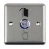 Aluminium Exit Button with LED – Durable Access Control Switch