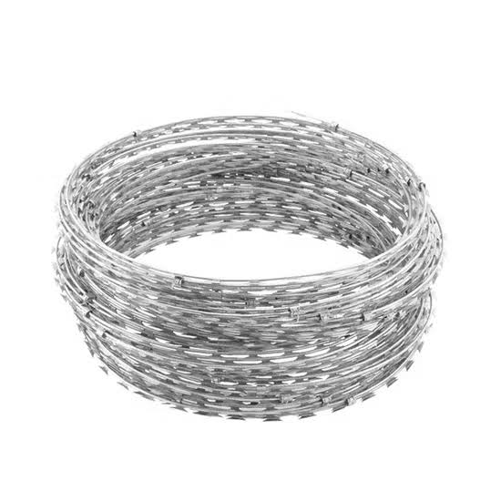 Double Galvanized Razor Wire 730mm