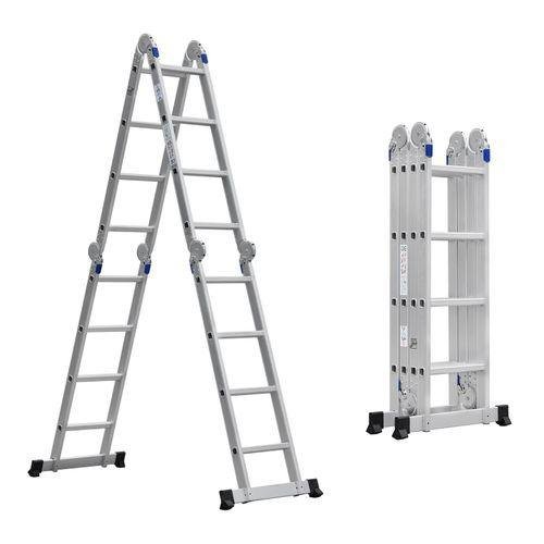 Fundi 4 X 3 Aluminum Folding Ladder FFL43
