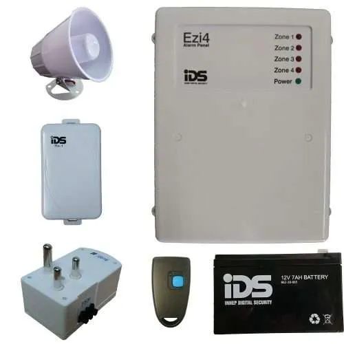 IDS EZI4 4 Zone Alarm Control Panel