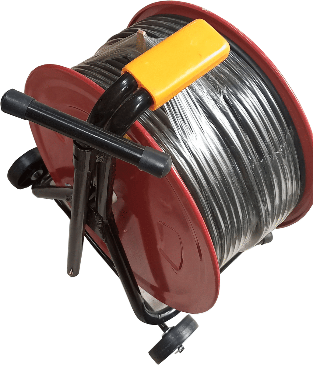 100M Industrial Power Extension Cable Reel 2.5mm With 4 Sockets