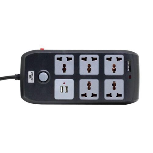 Lightwave Extension Socket EXT 52U  (5way+2usb)