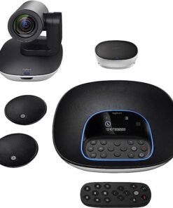 Logitech Group Video Conferencing Bundle with Expansion Mics for Big Meeting Rooms