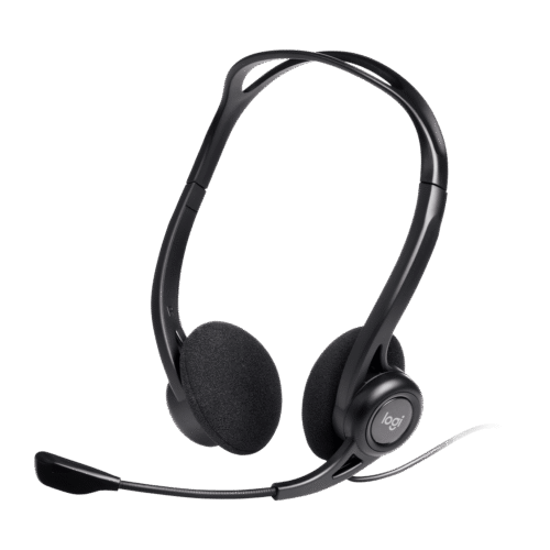 Logitech H960 Office USB Headset with Noise-Canceling Mic (981-000100)