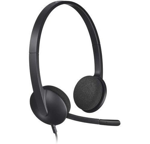 Logitech H340 USB PC Headset with Noise-Cancelling Mic