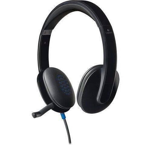 Logitech H540 USB Computer Headset With Noise Cancelling
