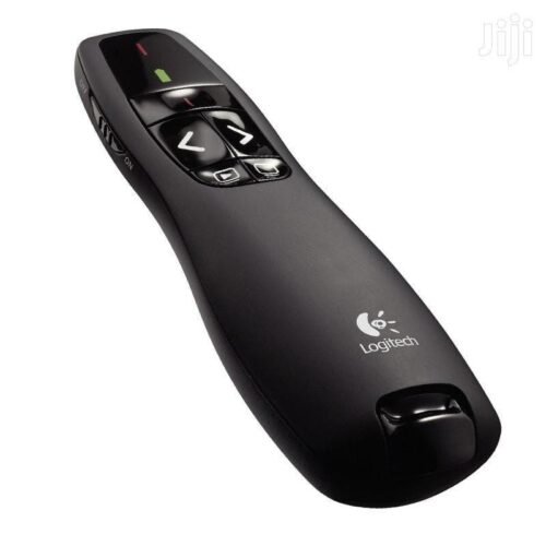 Logitech Wireless Presenter R400, Wireless Presentation Remote Clicker with 50 ft Red Laser Pointer 910-001356