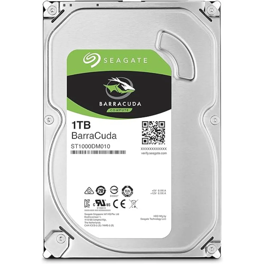 Seagate 1TB Surveillance Hard Drive – SATA 6Gb/s 64MB Cache 3.5-Inch Internal Drive