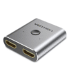 Vention 2-Port HDMI Bi-Direction Switcher Silver