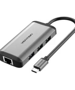 Vention CKBHB USB3.0 To USB3.0*3/Gigabit Ethernet Docking Station