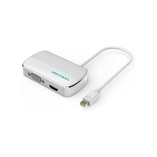 Vention HBBWB Mini DP To HDMI/VGA Converter 0.15 Meter white