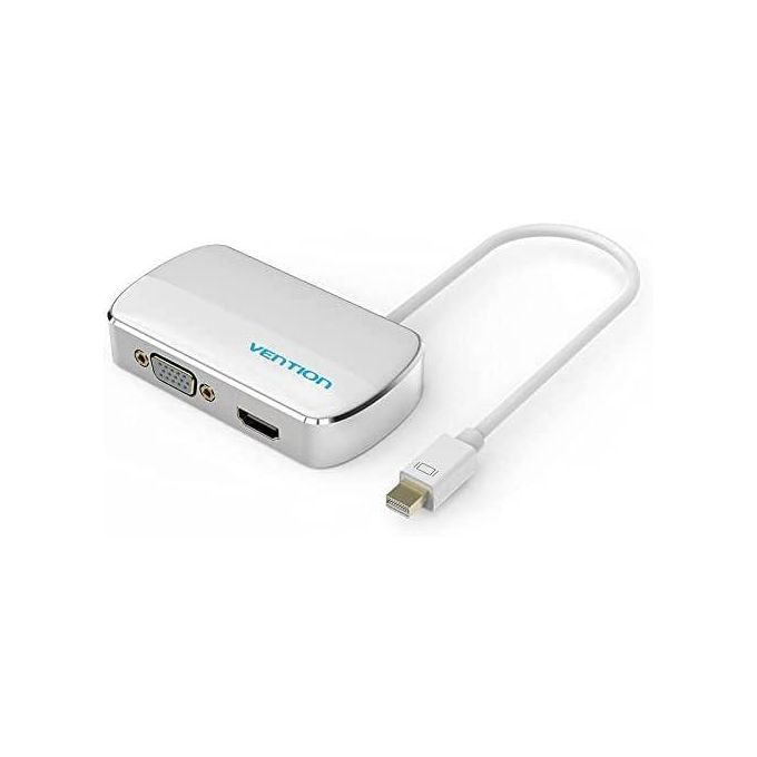Vention HBBWB Mini DP To HDMI/VGA Converter 0.15 Meter white