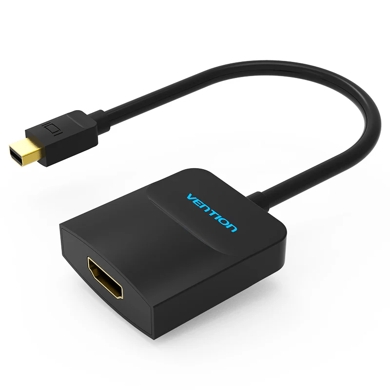 Vention HBCBB Mini DP To HDMI Converter 0.15M(Black)